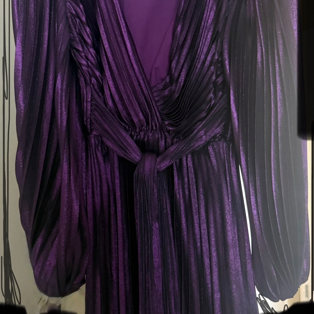 Elegant Purple Dress